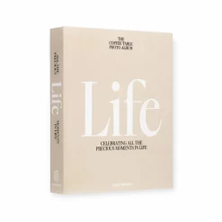 Beige koffietafelboek