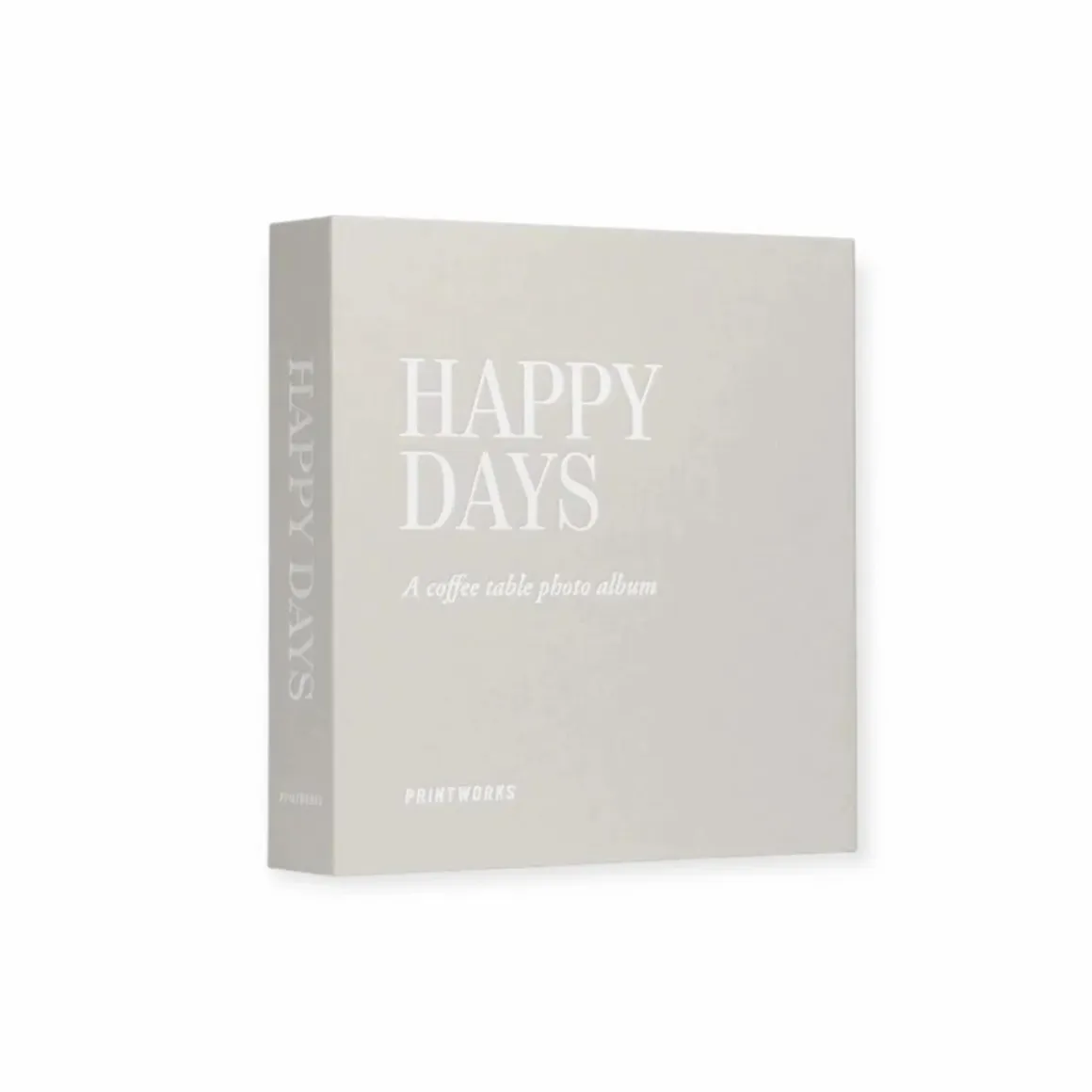 Beige Taupe koffietafelboek klein