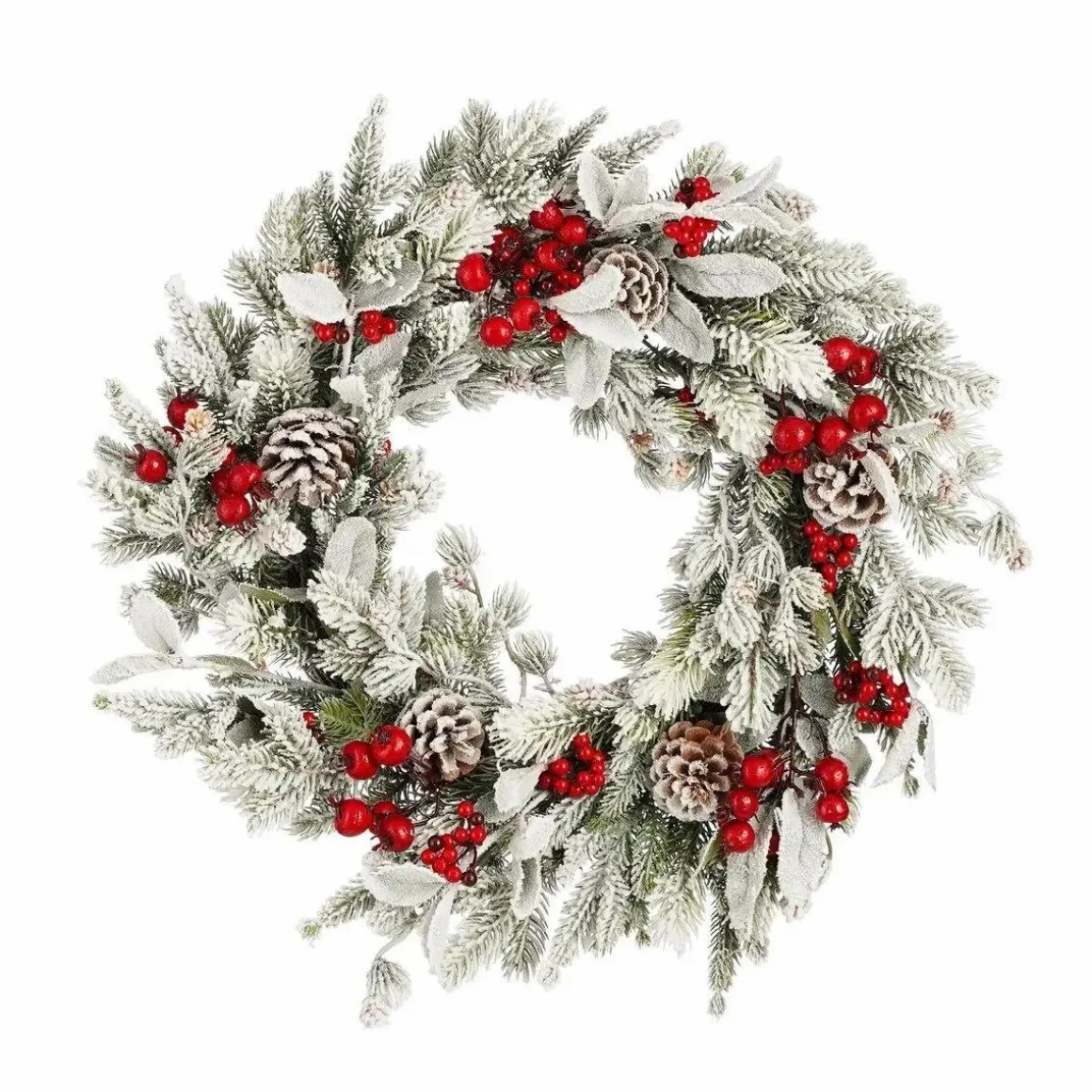 Belfort Kerstkrans – Ø50 cm – Groen