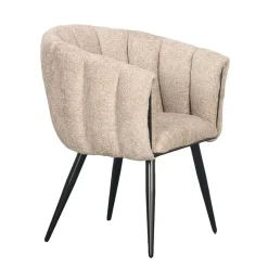 Breeze Stoel eetkamerstoelen Latte (Set van 2)