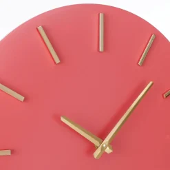 Brixen Wandklok – Ø36 cm – Roze