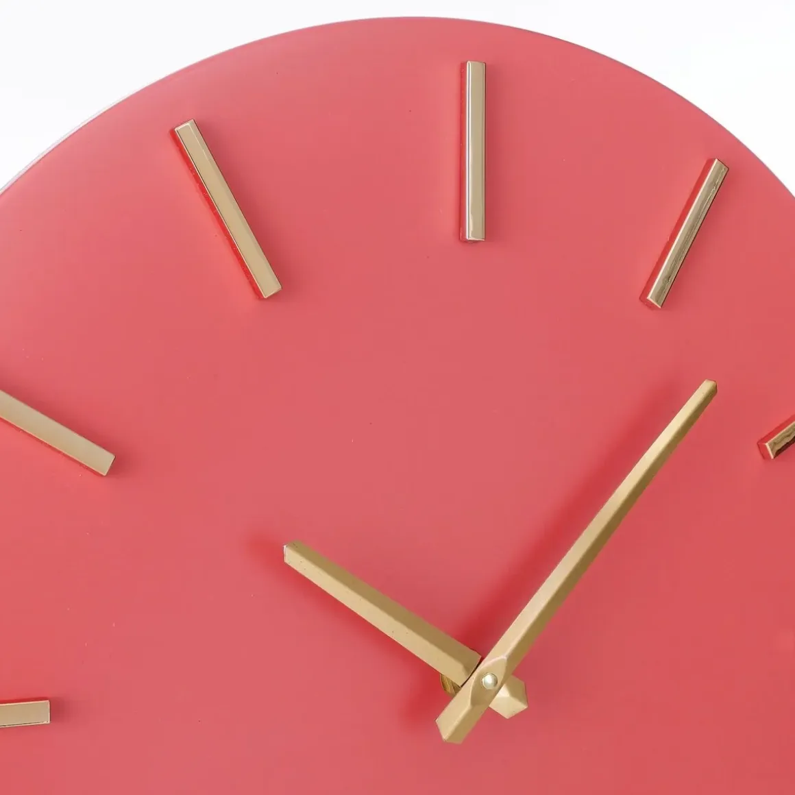 Brixen Wandklok – Ø36 cm – Roze