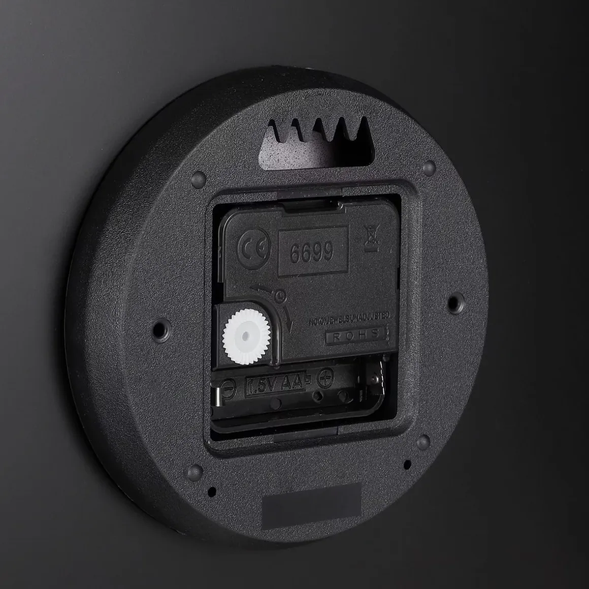 Brixen Wandklok – Ø36 cm – Roze