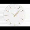 Brixen Wandklok – Ø36 cm – Wit