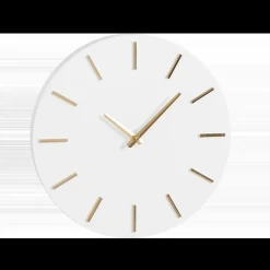 Brixen Wandklok – Ø36 cm – Wit