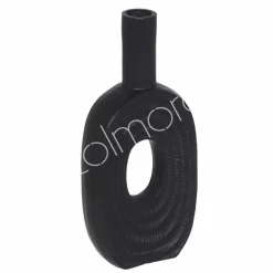 Colmore Vaas Raw Matt Black Zwart 18X6X41cm