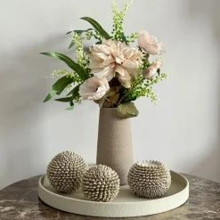 Complete tafel decoratie set japandi schelp