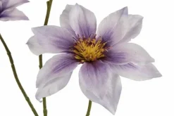 Countryfield kunstbloemen Clematis lila/paars – 89cm