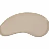 Decoratie dienblad kidney niervorm organisch Beige 52x24x2cm