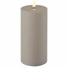 Deluxe Homeart Led kaars Real Flame Sand (10CM x 20 CM outdoor)