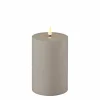 Deluxe Homeart Led kaars Real Flame Sand (10CM x 15CM outdoor)