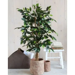 Ficus Kunstplant – H110 x Ø65 cm – Groen