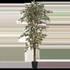 Ficus Kunstplant – H180 x Ø90 cm – Groen Bont