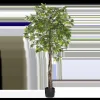 Ficus Kunstplant in Bloempot – H150 x Ø50 cm – Groen