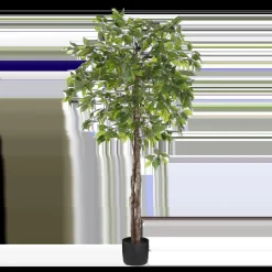 Ficus Kunstplant in Bloempot – H150 x Ø50 cm – Groen