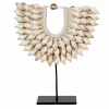 G7 kleine schelp ornament op voet standaard
