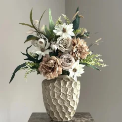Herfstdecoratie set Beige nude met pompoenen