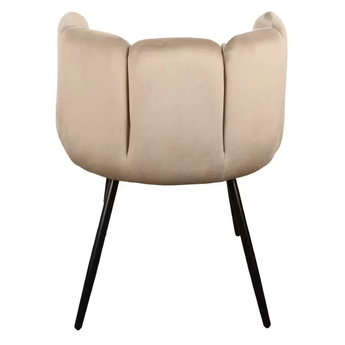 High Five luxe eetkamerstoelen zandwit (Set van 2)
