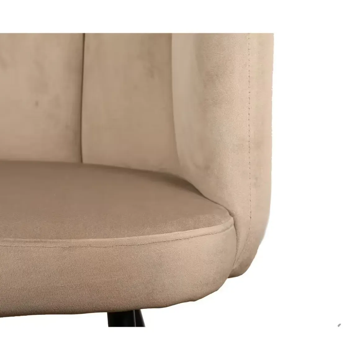 High Five luxe eetkamerstoelen zandwit (Set van 2)