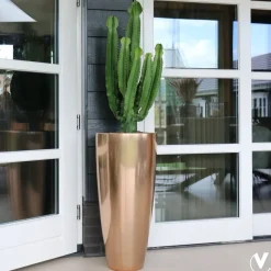 Hoge vaas Kentucky Copper brons 80 of 100 cm