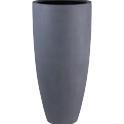 Hoge vaas Kentucky zwart / grijs 80 of 100 cm