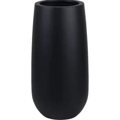 Hoge zwarte xxl vaas Idaho black 70 of 100 cm