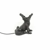 Housevitamin Crocodile krokodillen Lamp – Black zwart – 10x17x18,5 cm