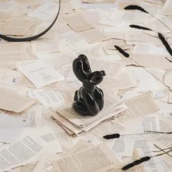 HV ballon Hond zit – Zwart