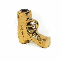 HV kandelaar Gun Gold pistool goud