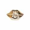 HV Lip vaas goud – Gold – 21x19x11cm