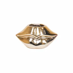 HV Lip vaas goud – Gold – 21x19x11cm
