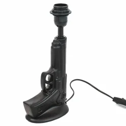 HV Pistool Lamp – Zwart – 15x9x32cm