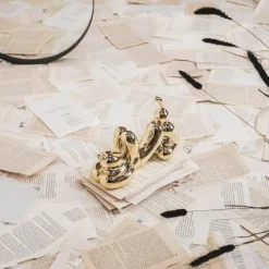 HV Spelende Ballon Hond – Goud