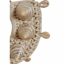 J67 kleine schelp ornament op voet standaard