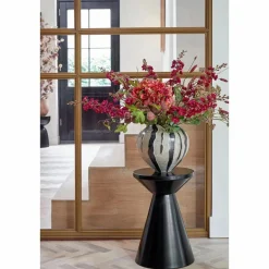 Jim Bijzettafel – H45 x Ø31 cm – IJzer – Zwart