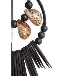 K32 Zwarte Octo Ketting ornament op voet standaard S