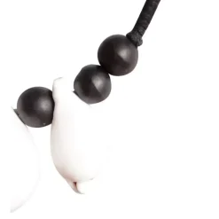 K33 Zwarte Octo Ketting schelp ornament op voet standaard L