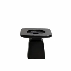 Kaarshouder Calama S zwart L12 x B12 x H10 cm – Vase the world