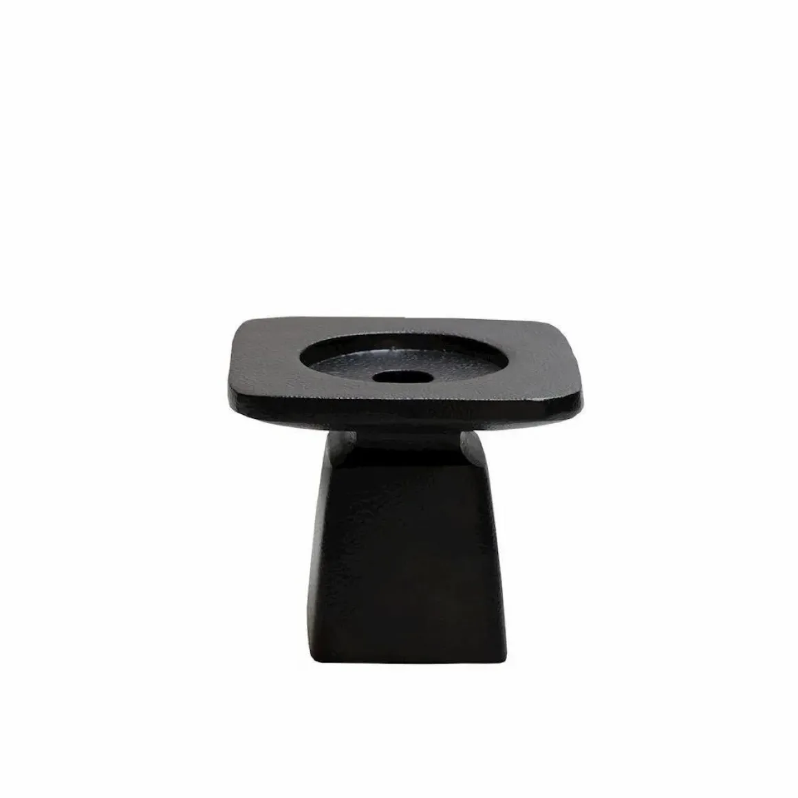 Kaarshouder Calama S zwart L12 x B12 x H10 cm – Vase the world