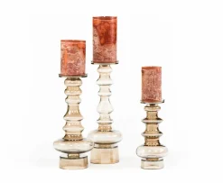 Kandelaar set 3 – Oyster