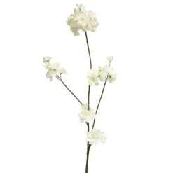 Kersen bloesem Zijden bloem wit 84cm