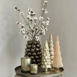 Kerst decoratie complete tafel decoratie set met dienblad XXL