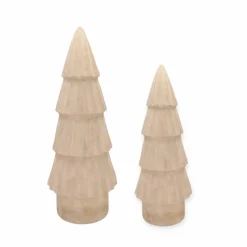 Kerst decoratie goud beige beeld kerstboom – 2 maten