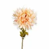 Kunstbloem Chrysant Zalm beige 62 cm