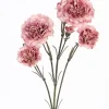 Kunstbloem Dianthus oud roze 60 cm