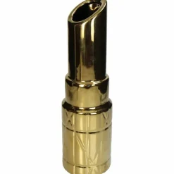 Lipstick vaas | Goud | 10x10x35cm