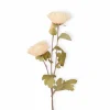 Losse zijden bloem creme poppy – 76 cm