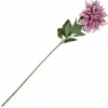 Losse zijden bloem Kunstbloem dahlia roze 79 cm
