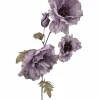 Losse zijden bloem poppy lila 107 cm