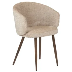 Luna stoelcrème (set van 2)